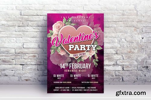 Valentines Day Flyer #04