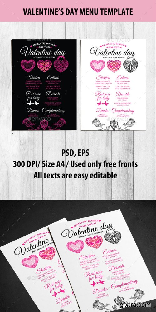 GR - Valentine Menu Template 19324016 GR - Valentine Menu Template 19324016