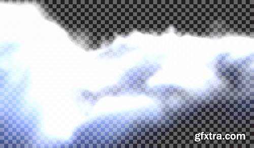 Smoke Vector on Transparent Background