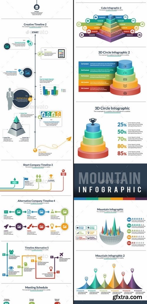 GraphicRiver - The Biggest Infographic Pack 9463965