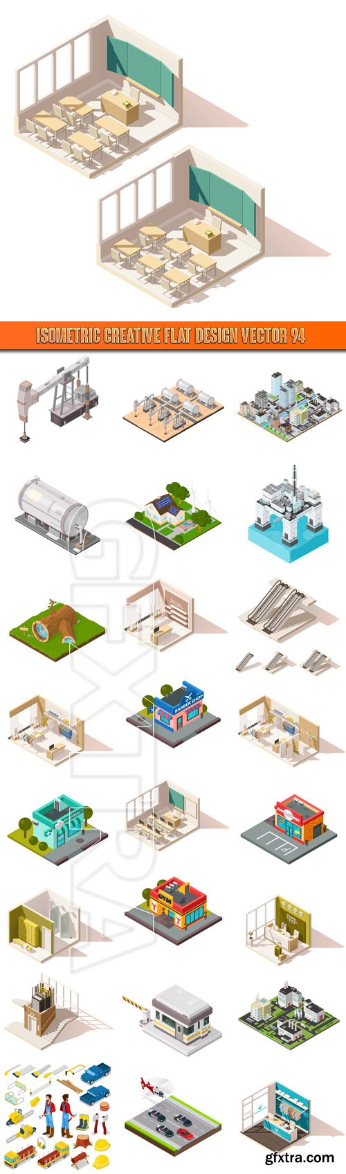 Isometric creative flat design vector 94