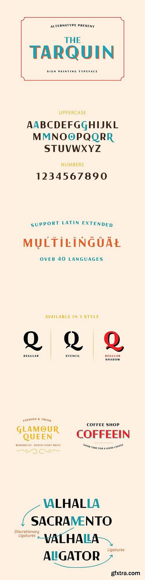 CM - Tarquin Typeface 953368