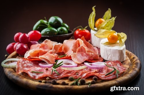 Collection of meat products sausages bacon fat banger 25 HQ Jpeg