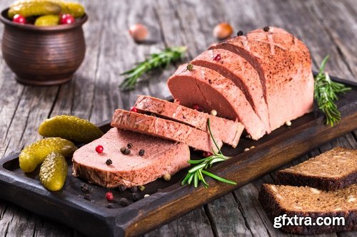 Collection of meat products sausages bacon fat banger 25 HQ Jpeg