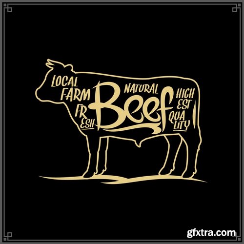 Collection of company logo business card is an example of a vector image 25 EPS