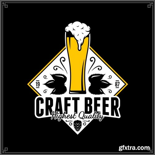 Collection of company logo business card is an example of a vector image 25 EPS