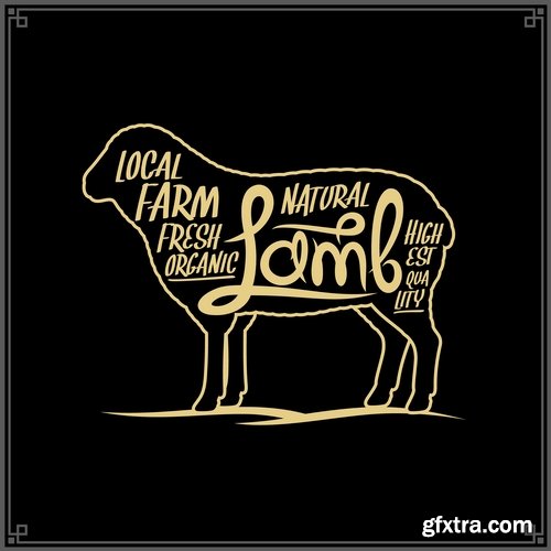 Collection of company logo business card is an example of a vector image 25 EPS