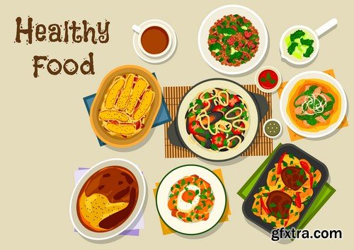 Healthy food 2 - 9 EPS