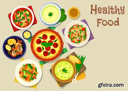 Healthy food 2 - 9 EPS