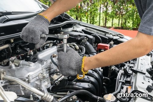 Collection car repair body shop body work motor spare parts for cars 25 HQ Jpeg