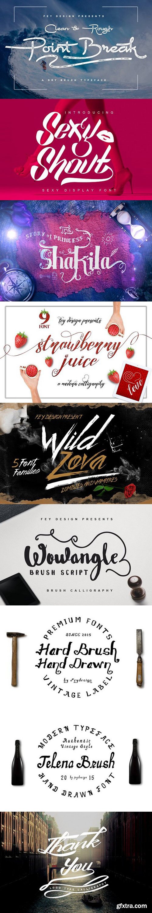 CM - All Font in Bundle 1213908