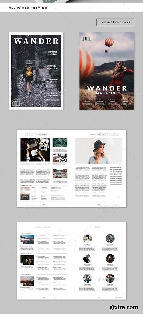 GraphicRiver - Wander Magazine 17430968