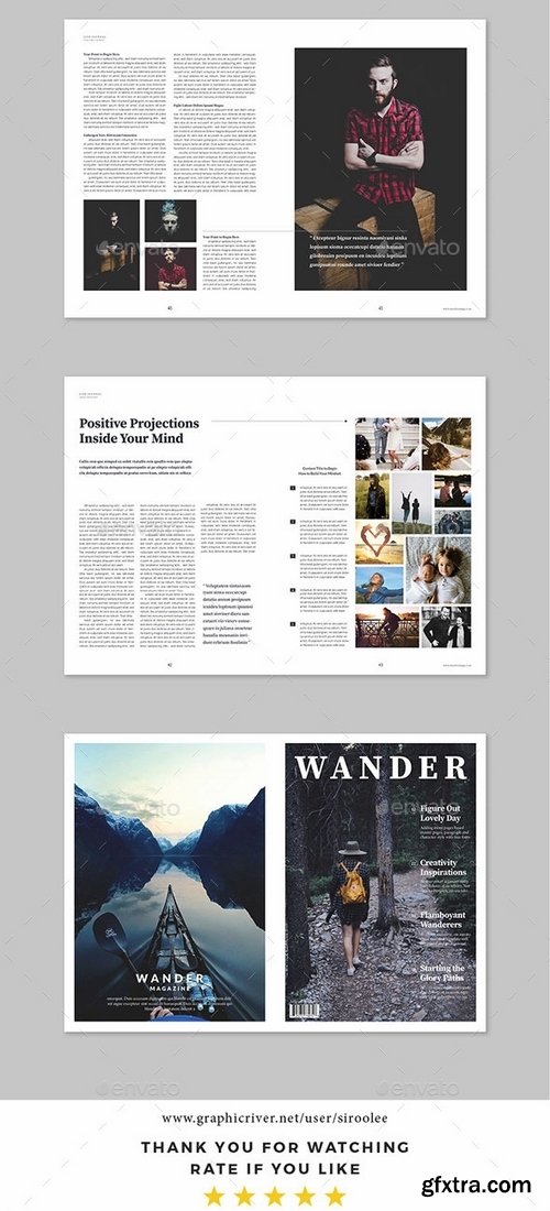 GraphicRiver - Wander Magazine 17430968