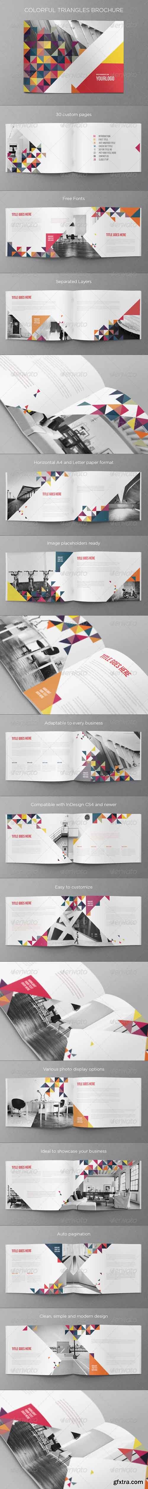 GR - Colorful Triangles Brochure 6860256 GR - Colorful Triangles Brochure 6860256