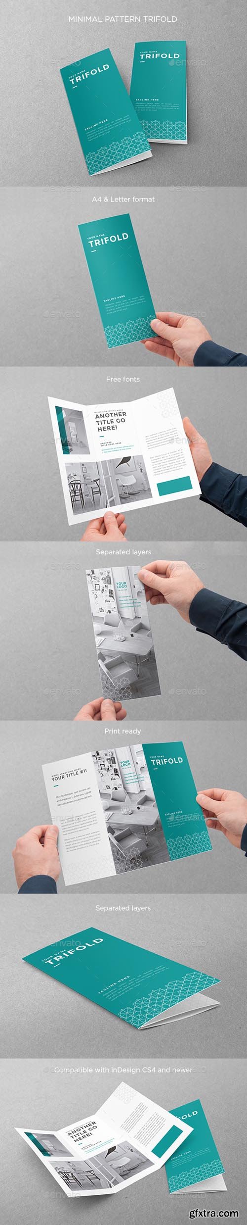 GR - Minimal Pattern Trifold 12813772 GR - Minimal Pattern Trifold 12813772