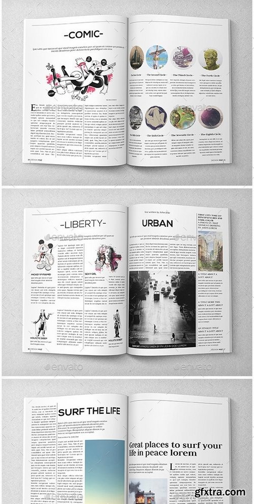 GraphicRiver - Design Magazine 1 Indesign Template 14433826