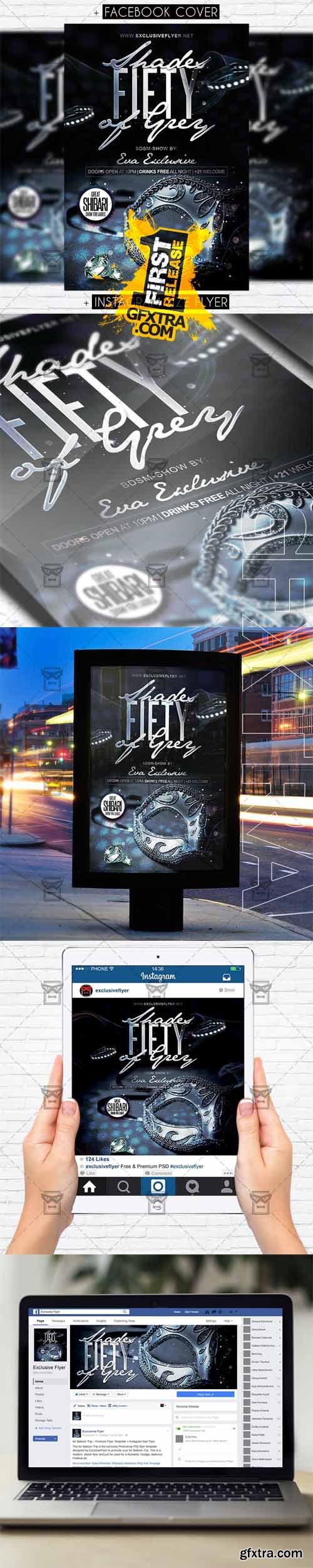 Fifty Shades of Grey - Premium Flyer Template Fifty Shades of Grey - Premium Flyer Template