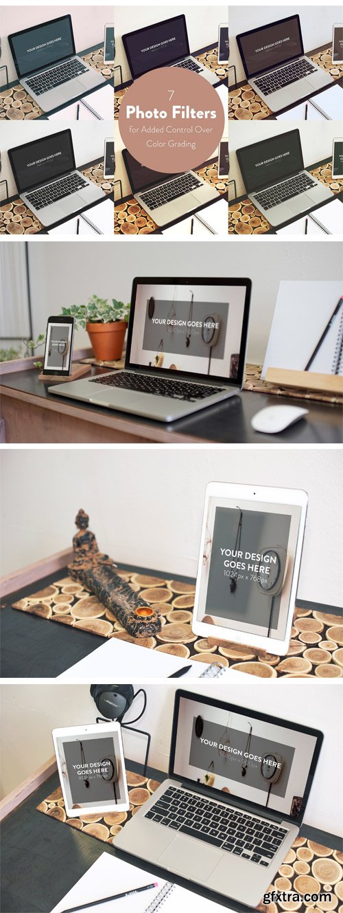 CM 1186870 - 12 Elegant Apple Device Mockups