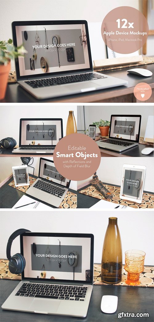 CM 1186870 - 12 Elegant Apple Device Mockups