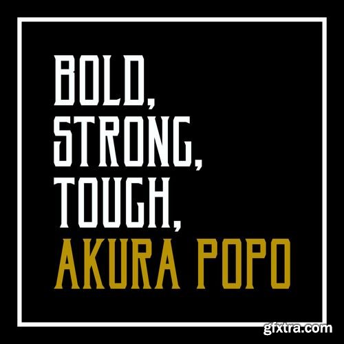 Akura Popo Font