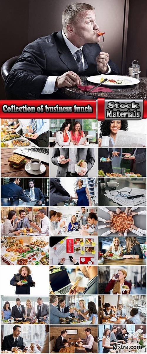Collection of business lunch meeting businessman business negotiations 25 HQ Jpeg
