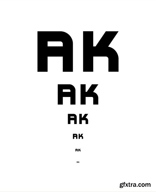 PACCBET Font Specimen