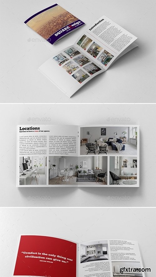 GraphicRiver - Square Design Booklet 249415