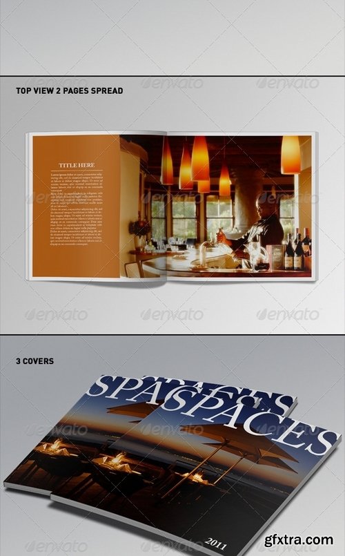 GraphicRiver - Realistic Square Brochure Mock-ups Templates 1744235