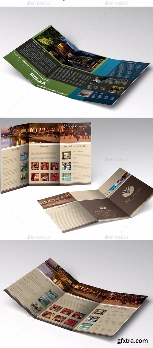 GraphicRiver - Trifold Brochures Bundle 501425