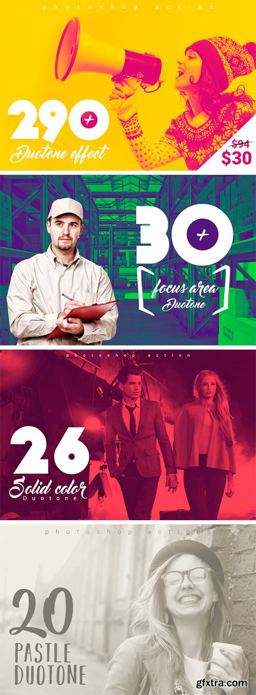 CM 1140860 - 290+ Duotone Actions