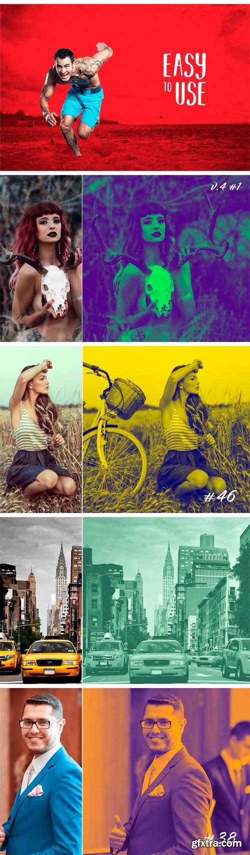 CM 1140860 - 290+ Duotone Actions