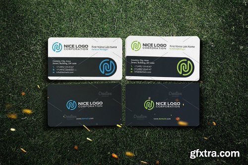 CreativeMarket Business Card With The letter N 1170384