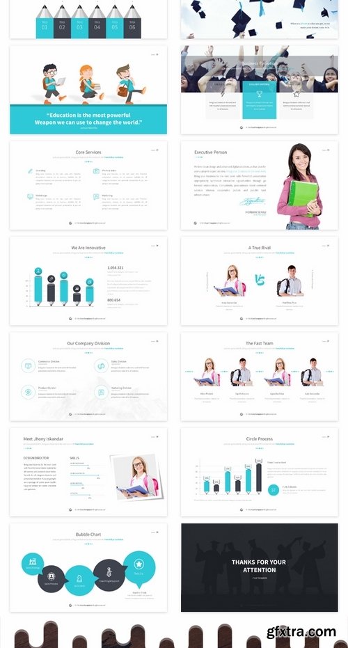 GraphicRiver - Fast - Multipurpose Powerpoint Template Pack 18184752