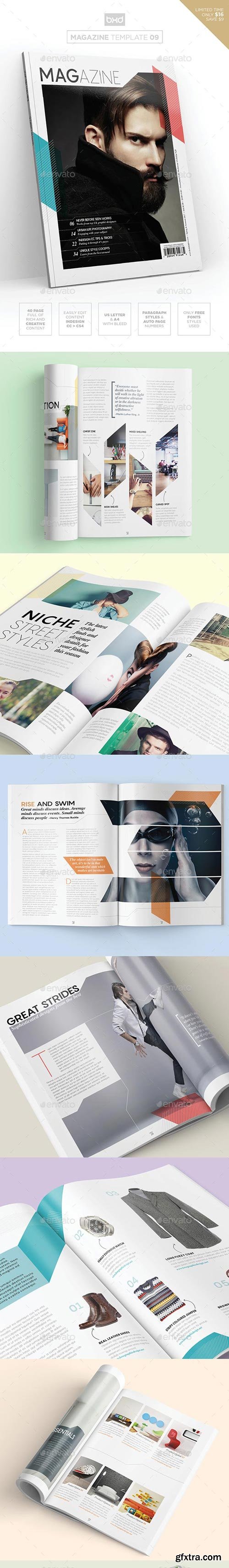 GraphicRiver - Magazine Template - InDesign 40 Page Layout V9 - 19416164