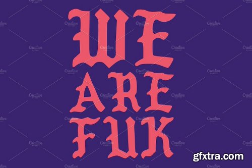 CreativeMarket Merch Font 1170171
