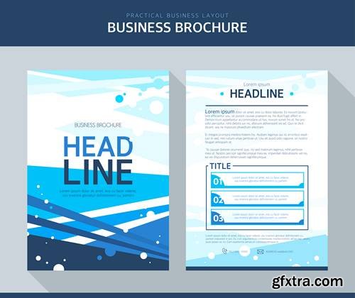 Business Brochure Illustration