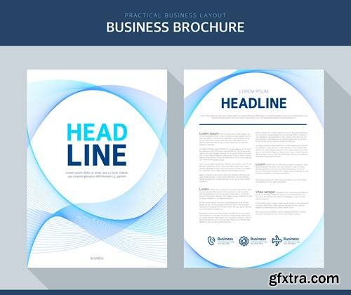 Business Brochure Illustration