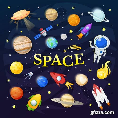 Space Vector Illustration