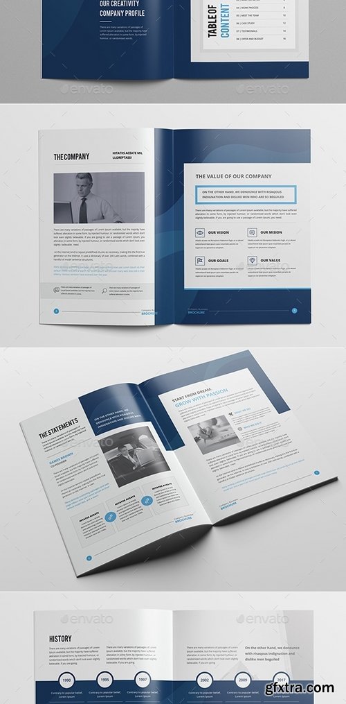 GraphicRiver - Clean & Modern Multipurpose Brochure V2 19444604