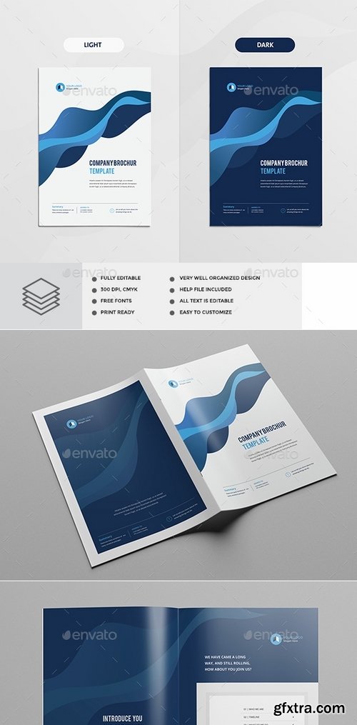 GraphicRiver - Clean & Modern Multipurpose Brochure V2 19444604