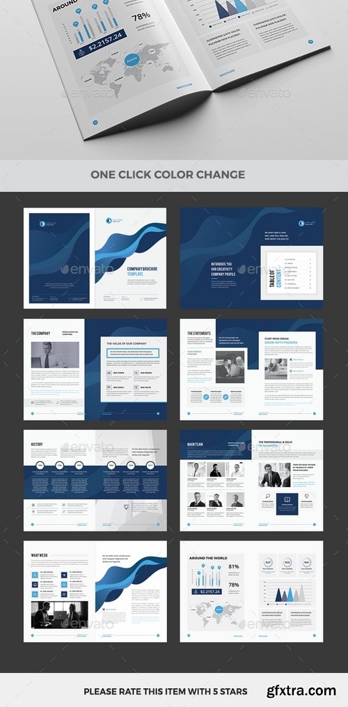 GraphicRiver - Clean & Modern Multipurpose Brochure V2 19444604