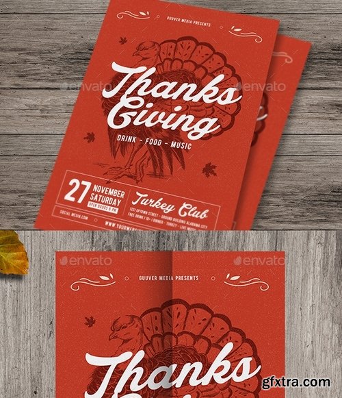 GraphicRiver - Thanksgiving Flyer 18557531