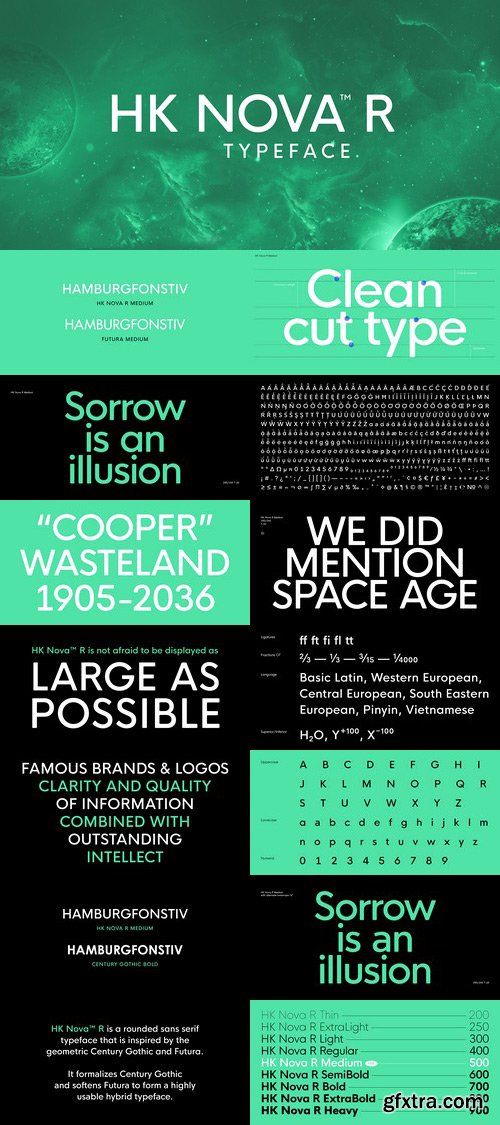 HK Nova Font