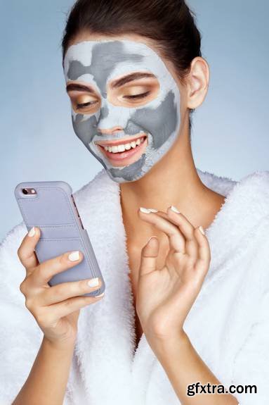 Cheerful Girl - Beauty and Skin Care Concept