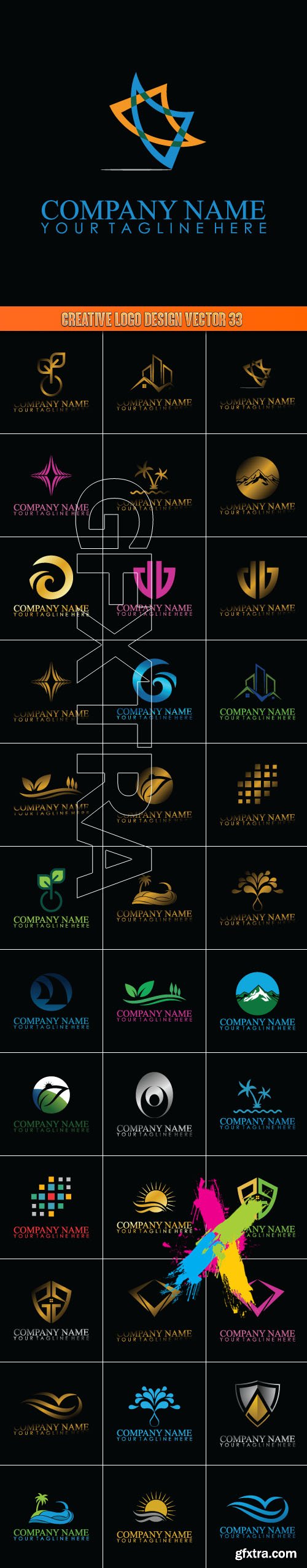 Creative Logo Design vector 33