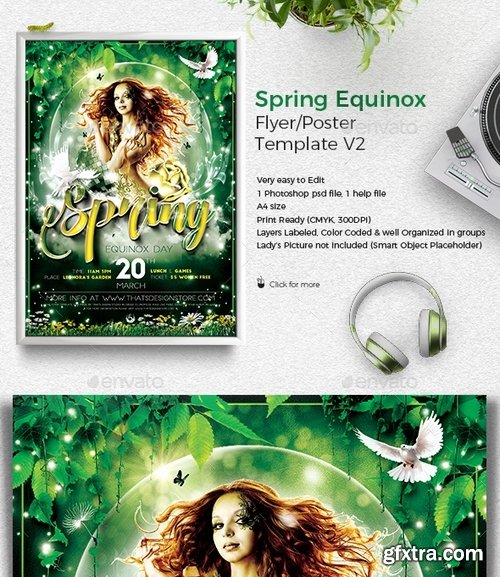 GraphicRiver - Spring Equinox Flyer Template V2 7279060