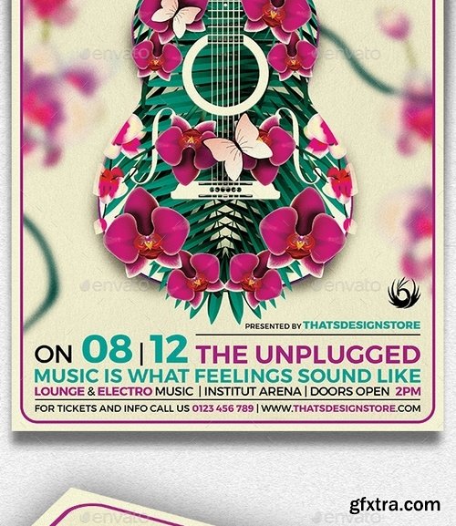 GraphicRiver - Summer Unplugged Flyer Template V1 16826276