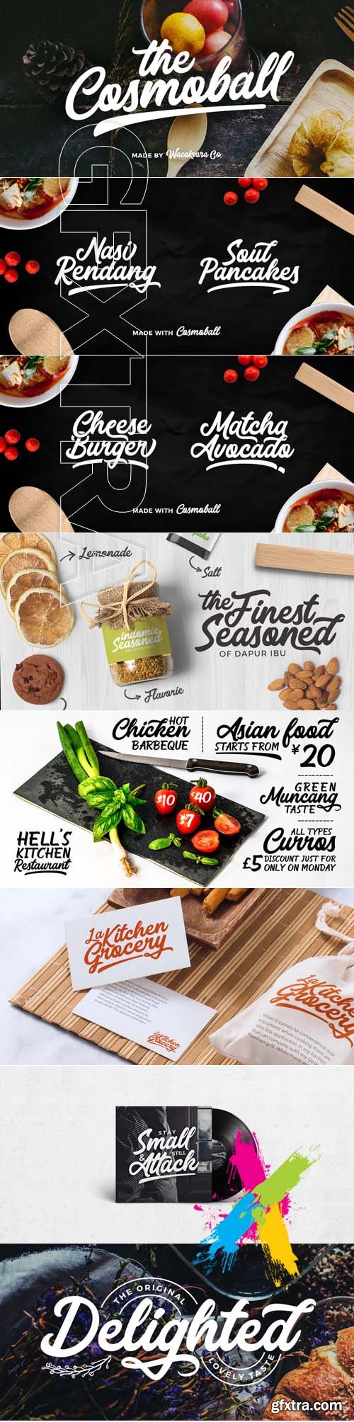 Cosmoball font family - $18