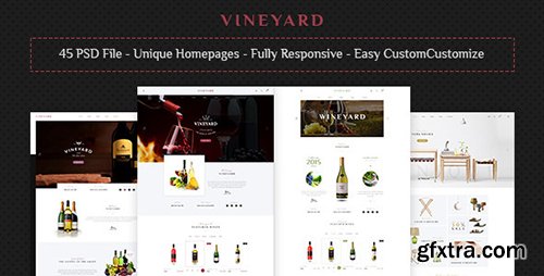 ThemeForest - VINEYARD v1.0 - E-Commerce and Blog PSD Theme - 13901853 ThemeForest - VINEYARD v1.0 - E-Commerce and Blog PSD Theme - 13901853