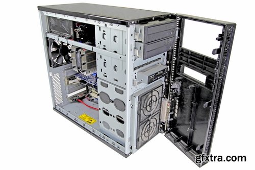 Collection of computer case Hardware spare tech microchip technology office 25 HQ Jpeg